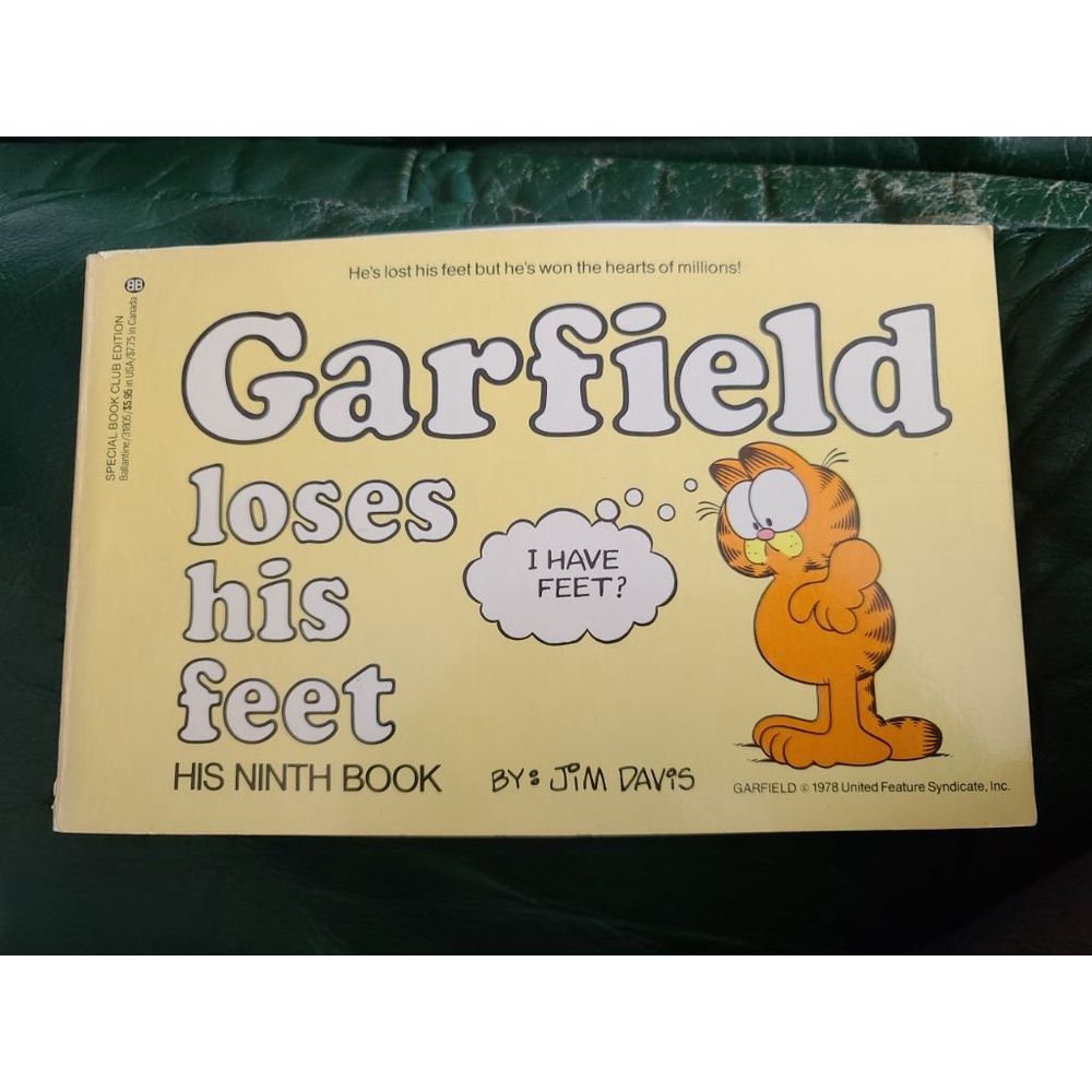 Garfield 9th Edition Comic: 'Loses His Feet' - Picture 2 of 4